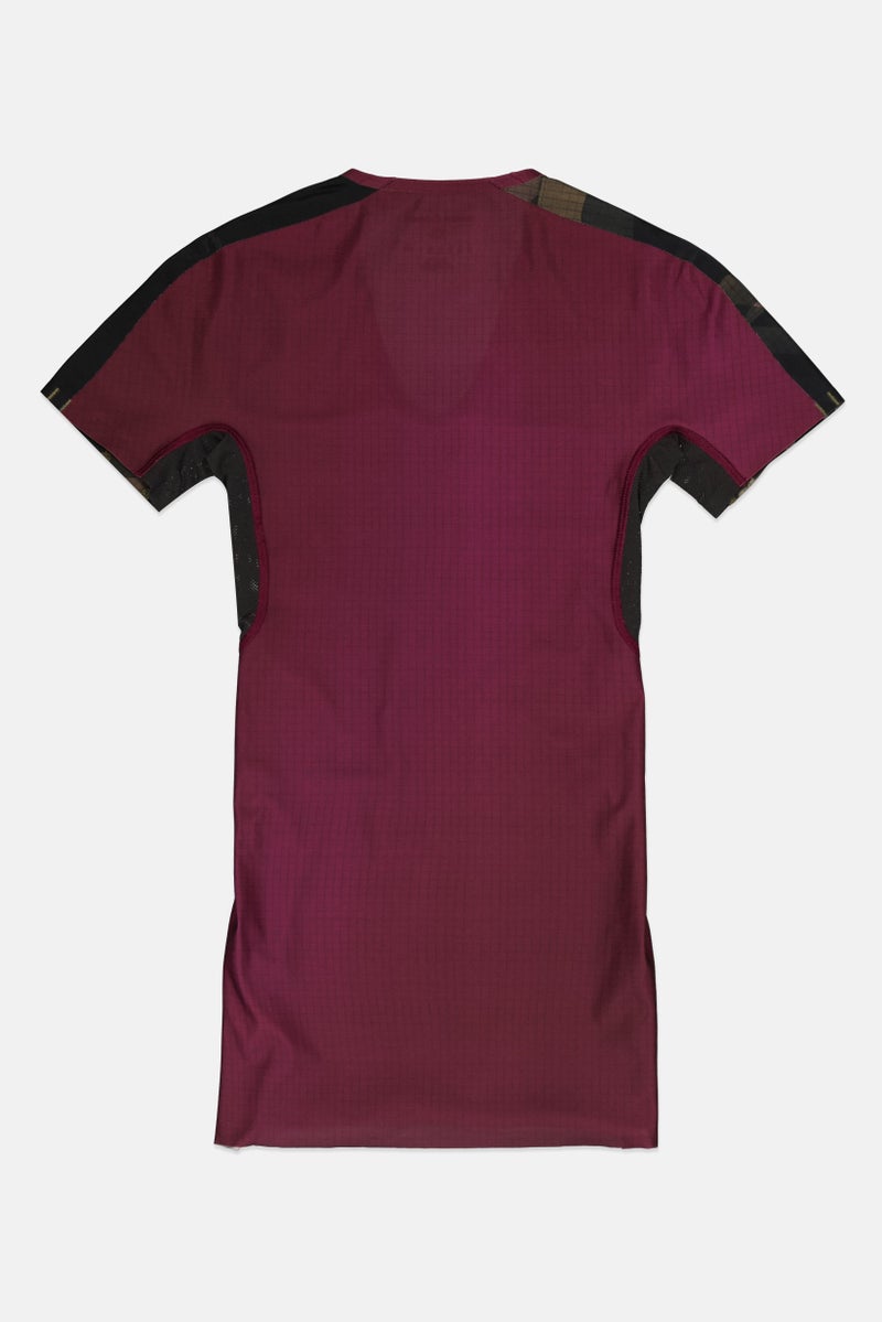 Reebok تي شيرت ضغط تمويه للتدريب كروس فيت للنساء، متعدد الألوان - Image 3